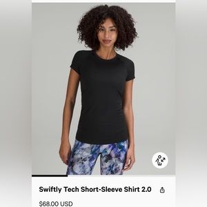 Lululemon Swiftly Tech Shirt Sleeve Shirt 2.0